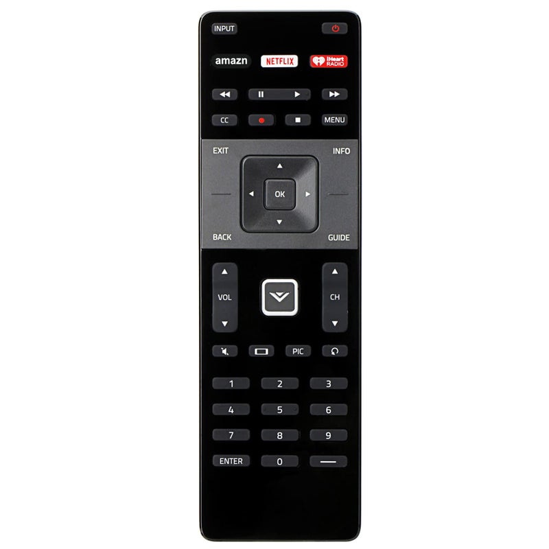 ZdalaMit XRT122 Replace Remote fit for Vizio TV D43f-E2 D32f-E1 D39f-E1 D43f-E1 D48f-E0 D50f-E1 D55f-E0 D55f-E2 E40C2 E65x-C2 E55-C2 D48-D0 E55-C1 E550i-B2 E241i-B1 D40U-D1 E60-C3 D70-D3 D43-D2 D28H-D1 D32H-D1 - Image 1